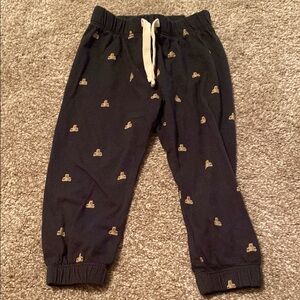 Bear Print Joggers